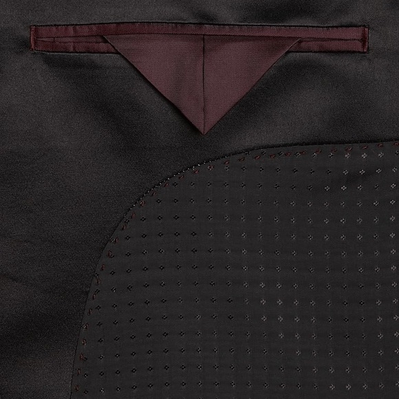 Egara Slim Fit Peak Lapel Dinner Jacket Elegant Blazer 36 Short - Picture 6 of 6